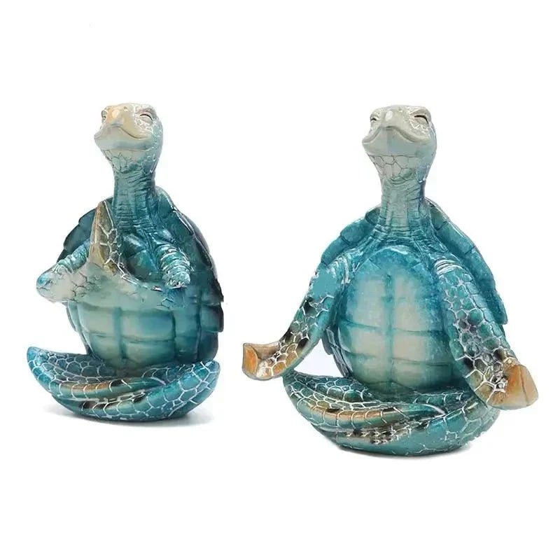 Yoga Sea Turtle Sculptures - Lattea Global