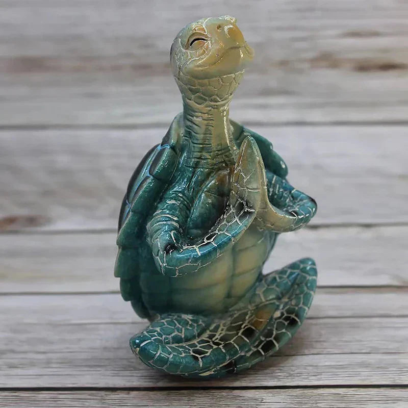 Yoga Sea Turtle Sculptures